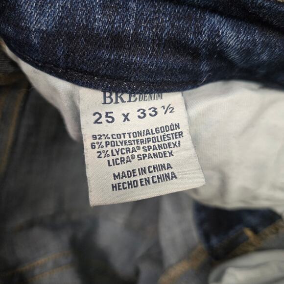 BKE Payton Universal Fit Mid Rise Tailored Bootcut Jeans Size 25 - Picture 5 of 6